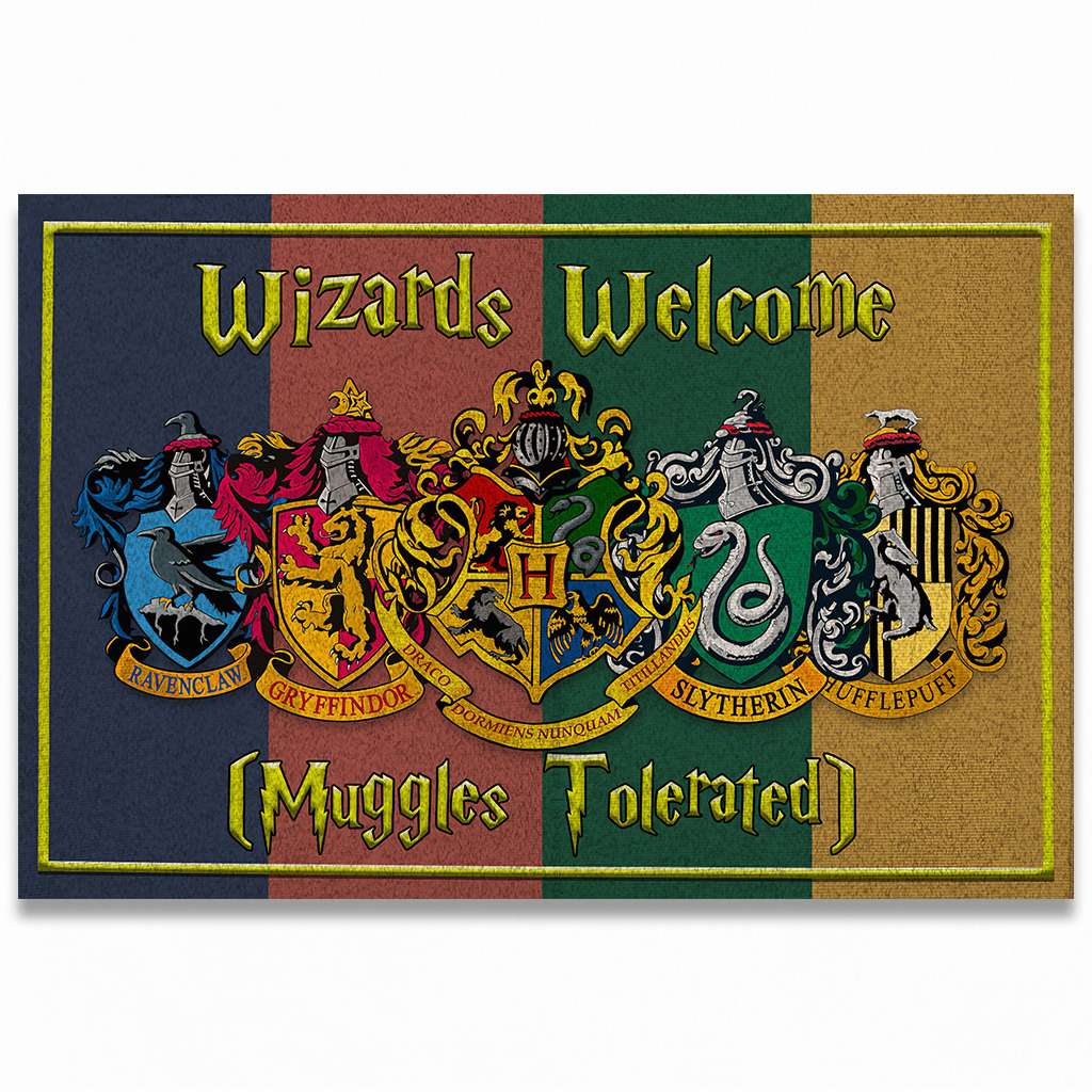 Wizards Welcome Muggles Tolerated The Magic World Doormat