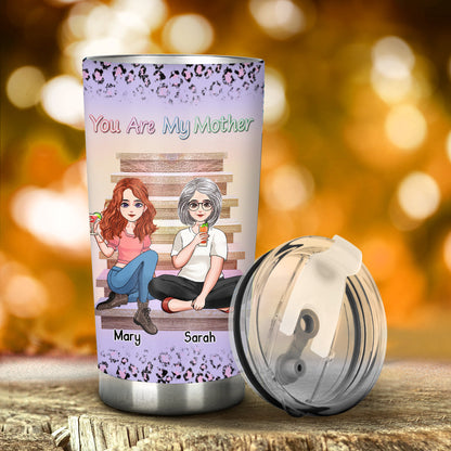 The Love Between A Mother & Daughters - Personalized Mother's Day Mother Tumbler