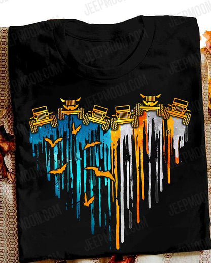 Colorful Halloween Car T-shirt and Hoodie 0823