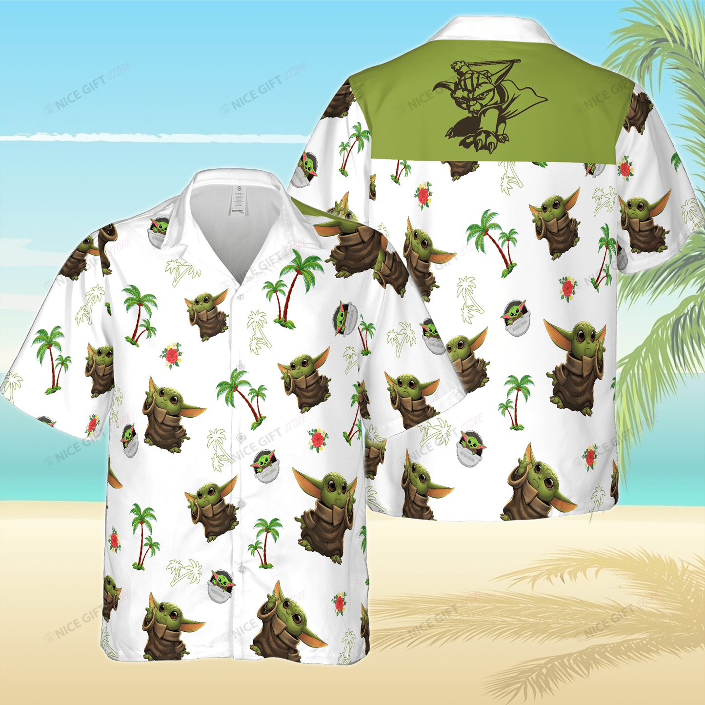 Cute Baby The Force Hawaiian Shirt 0523