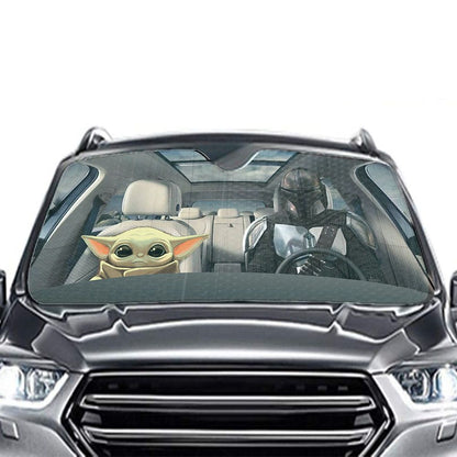 This Is The Way The Force Car Sunshade 0523