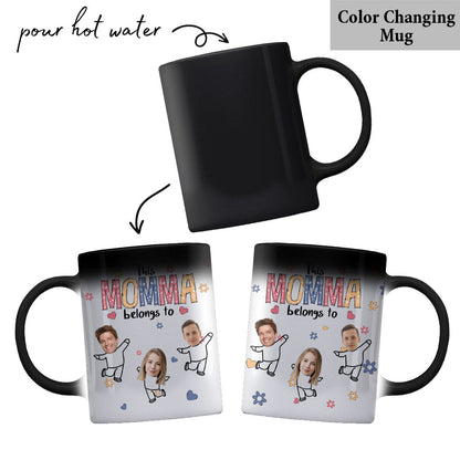 This Mommy/Grandma/Nana Belongs To - Personalized Mother Mug