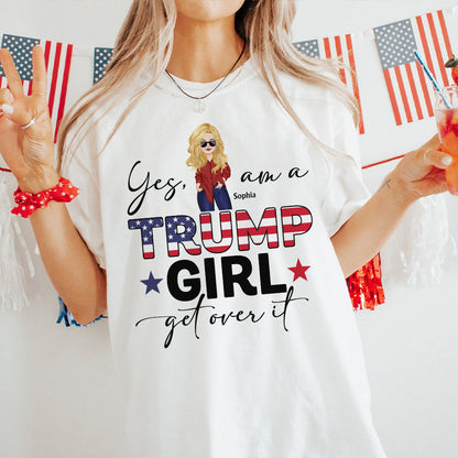 Trump Girl 2024 - Personalized T-shirt And Hoodie