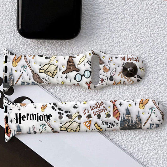 Wizard Magic - Personalized The Magic World Apple Watch Band