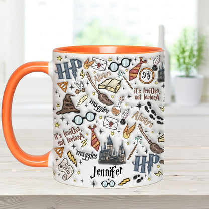 Wizard Magic - Personalized The Magic World Accent Mug