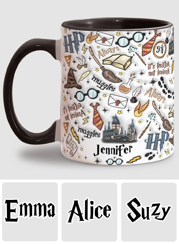 Wizard Magic - Personalized The Magic World Accent Mug