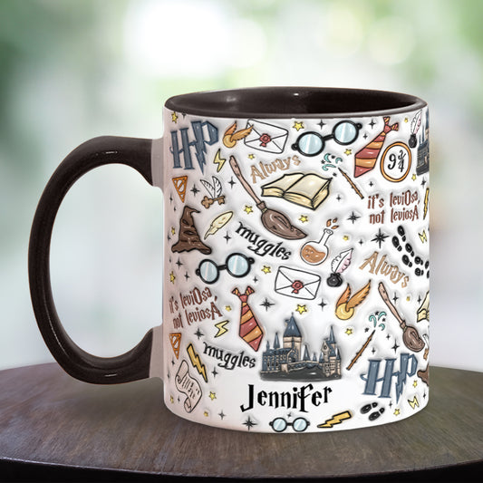 Wizard Magic - Personalized The Magic World Accent Mug