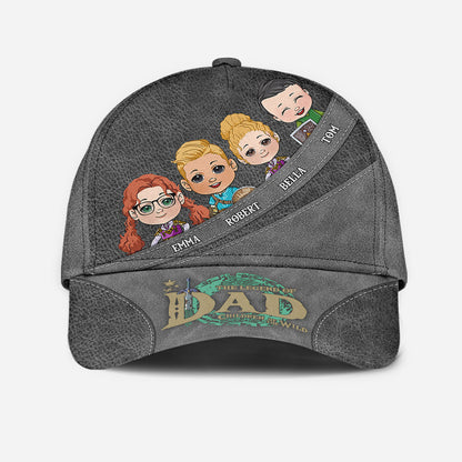 The Legend Of Dad Mom - Personalized The Hero's Legend Classic Cap