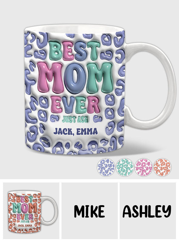 Best Mom Ever - Personalized Mother Mug