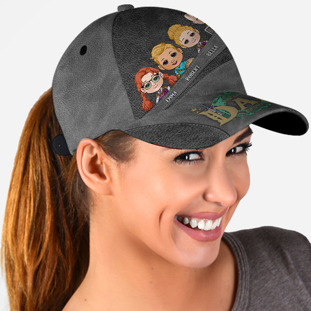 The Legend Of Dad Mom - Personalized The Hero's Legend Classic Cap