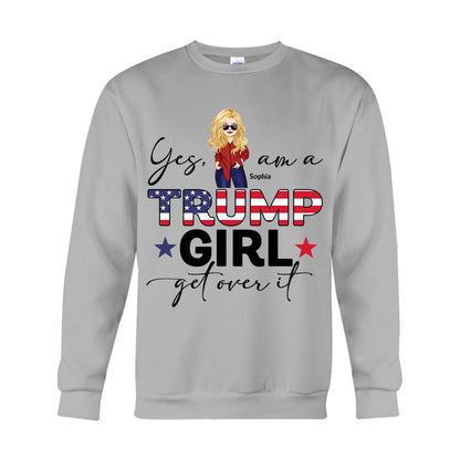 Trump Girl 2024 - Personalized T-shirt And Hoodie