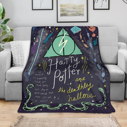 The Hallows The Magic World Blanket