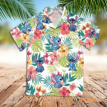 Tropical Flowers Ohana Hawaiian Shirt 0523