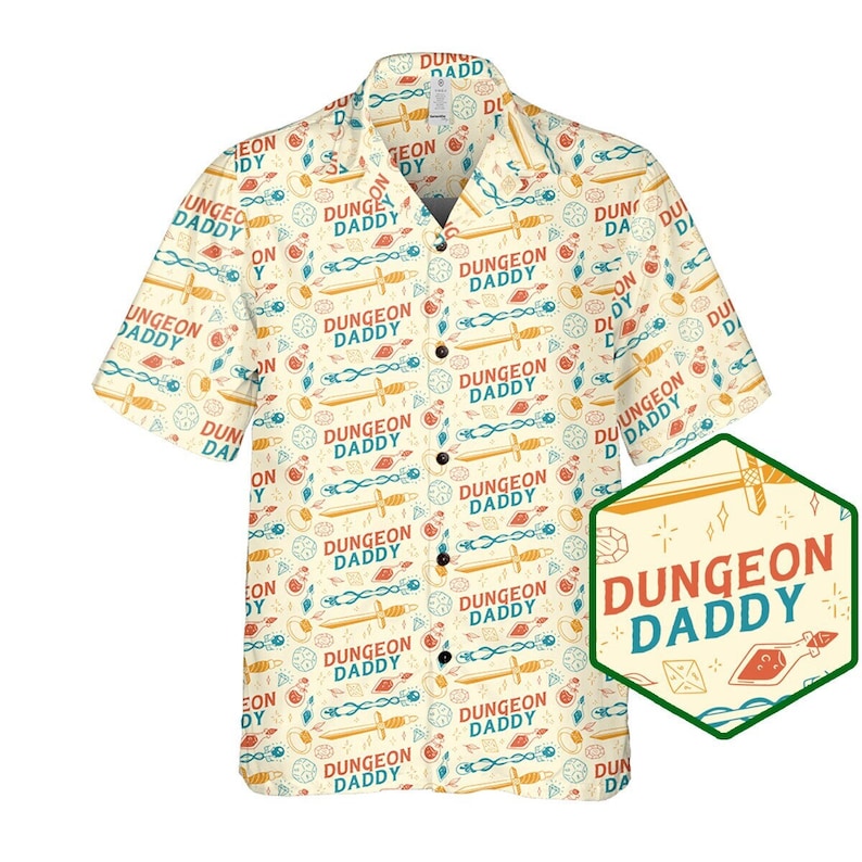 D Dad RPG Hawaiian Shirt 0523