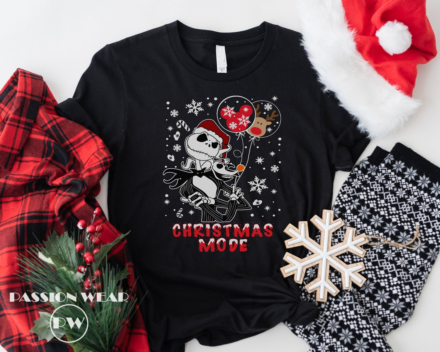 Christmas Mode Nightmare T-shirt and Hoodie 0823