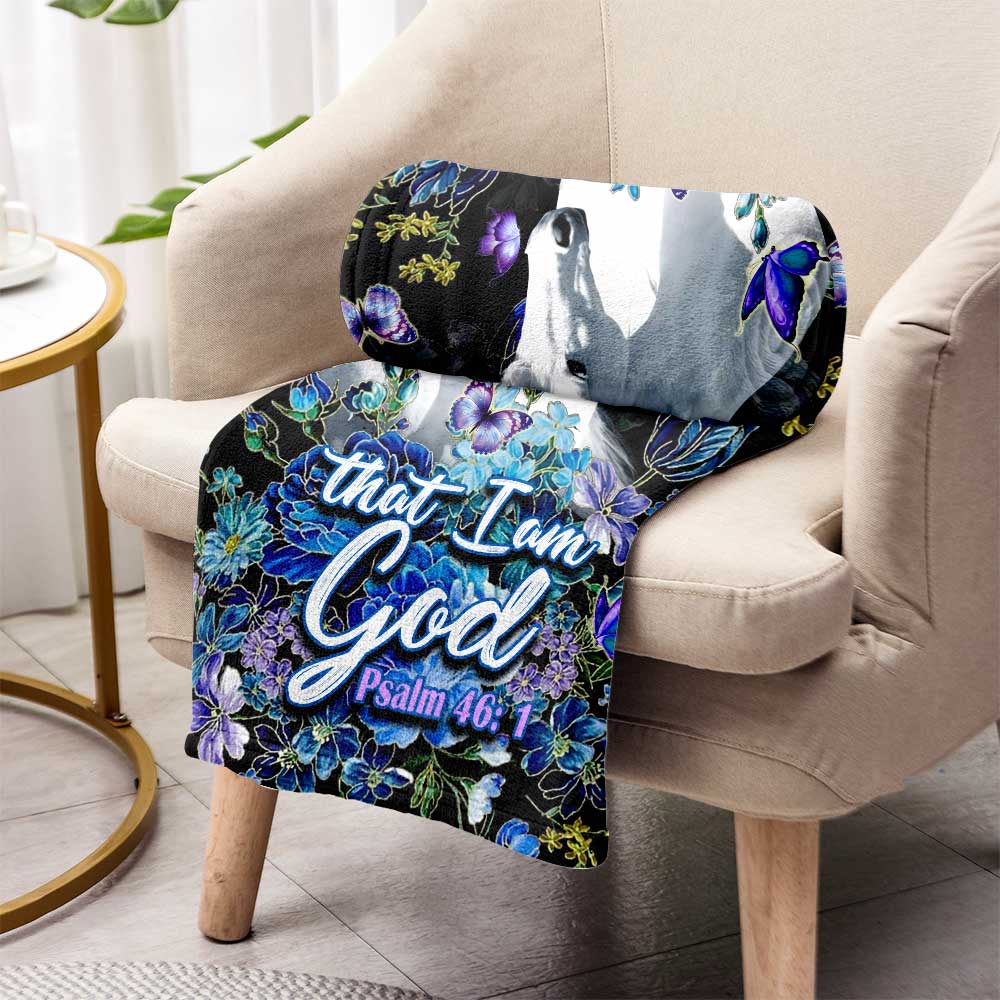 Be Still And Knowing That I Am God Horse Blanket 0622