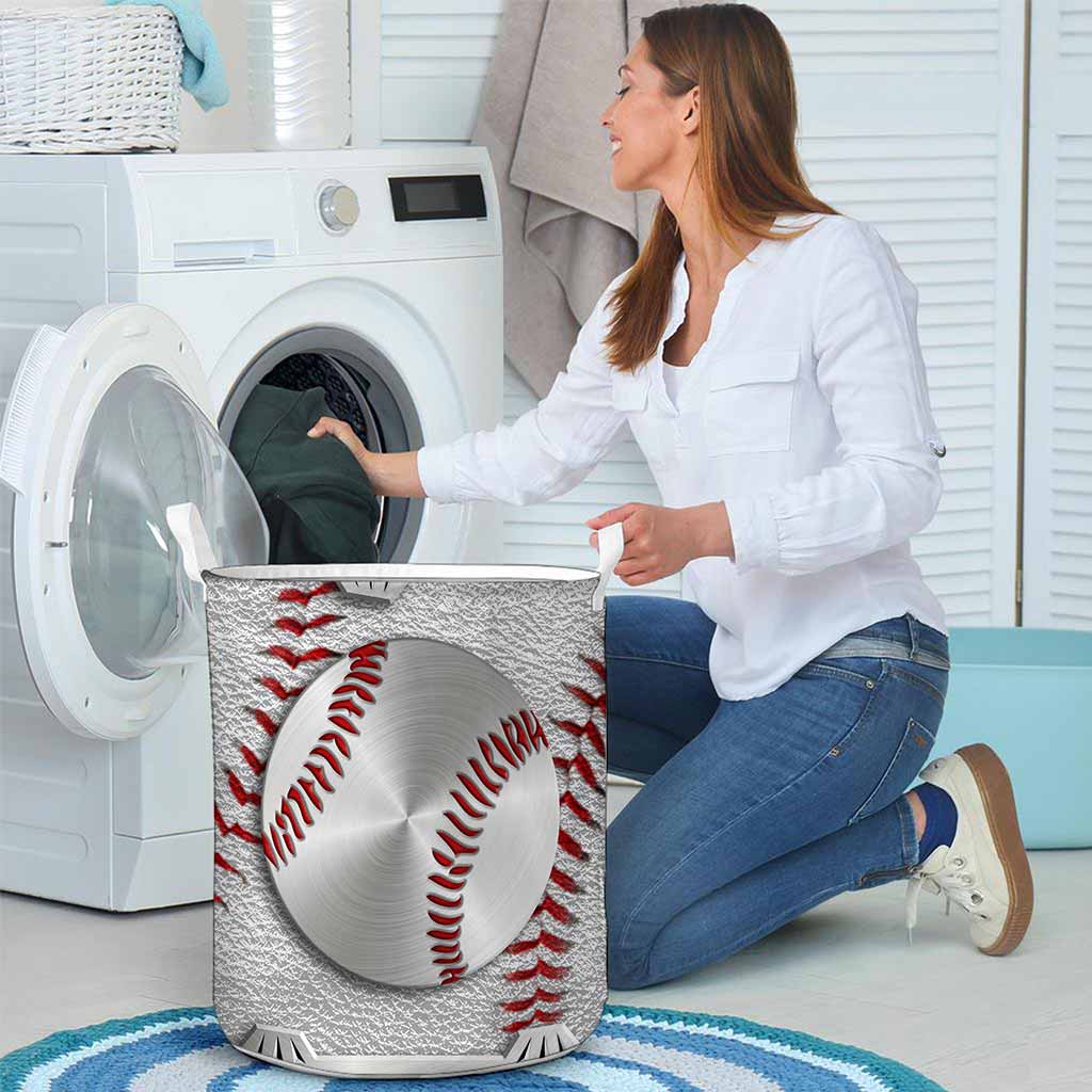 Baseball Baseball Laundry Basket 0622