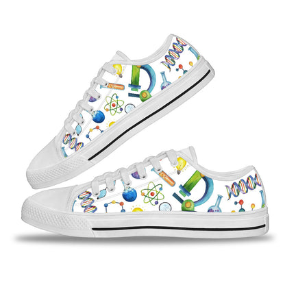 Cute Science Science Low Top Shoes 0622