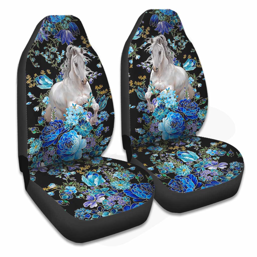 White Horse Horse Seat Covers 0622