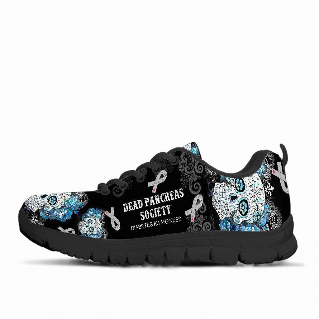 Dead Pancreas Society Diabetes Awareness Sneakers 0622