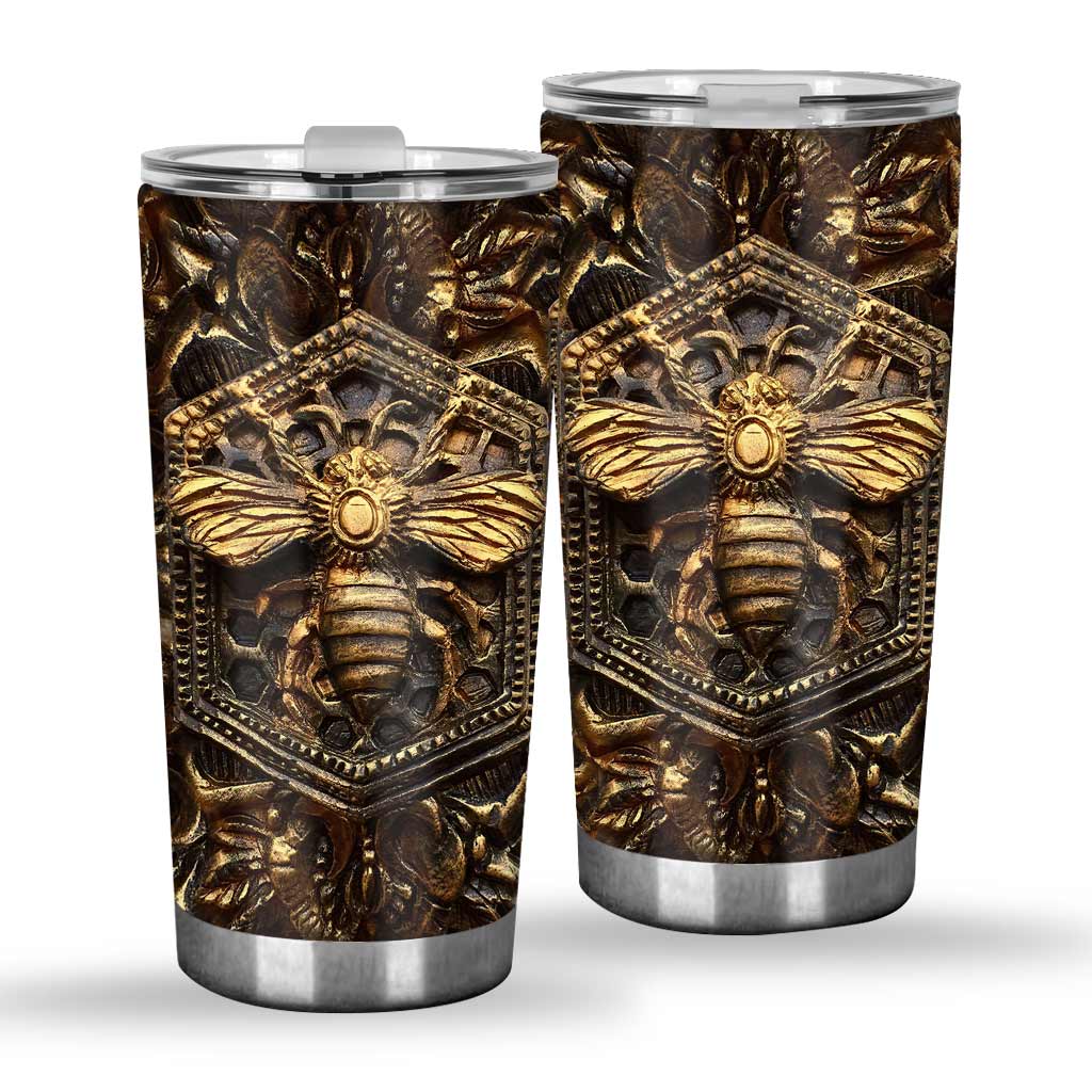 Bee Happy Bee Tumbler 0622