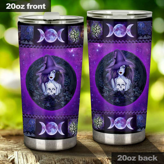 Witch By Nature Wicca Galaxy - Witch Tumbler 0822