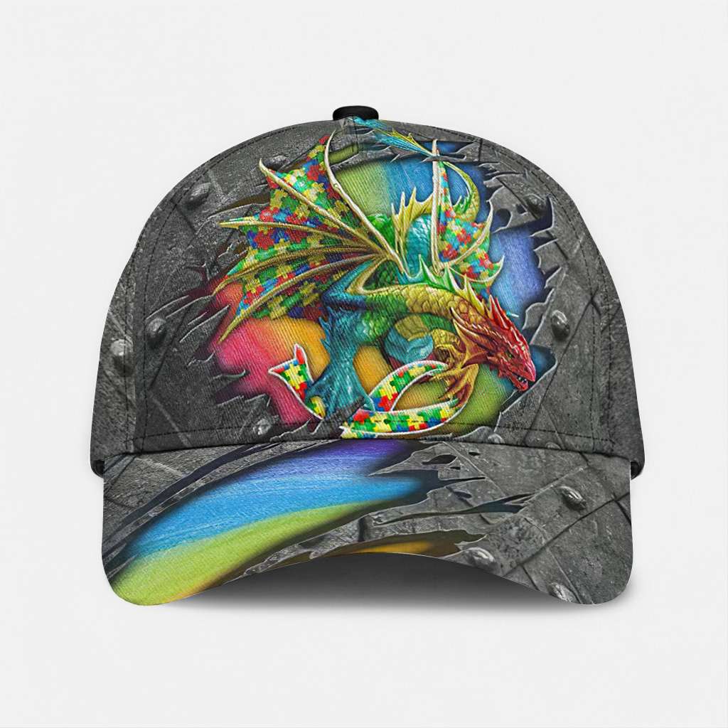 Autism Dragon Unique - Autism Awareness Classic Cap 0921