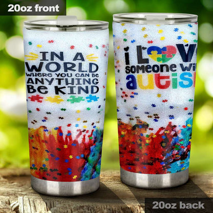 Autism Stronger Together Limited Special - Autism Awareness Tumbler 0921