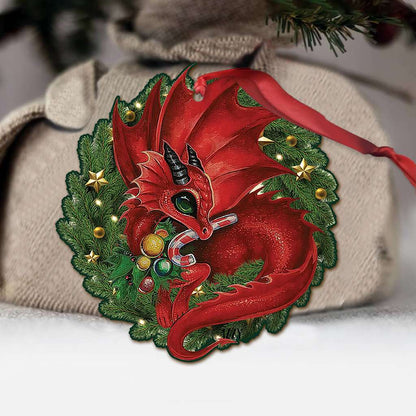 Cute Dragon - Dragon Ornament (Printed On Both Sides) 1022