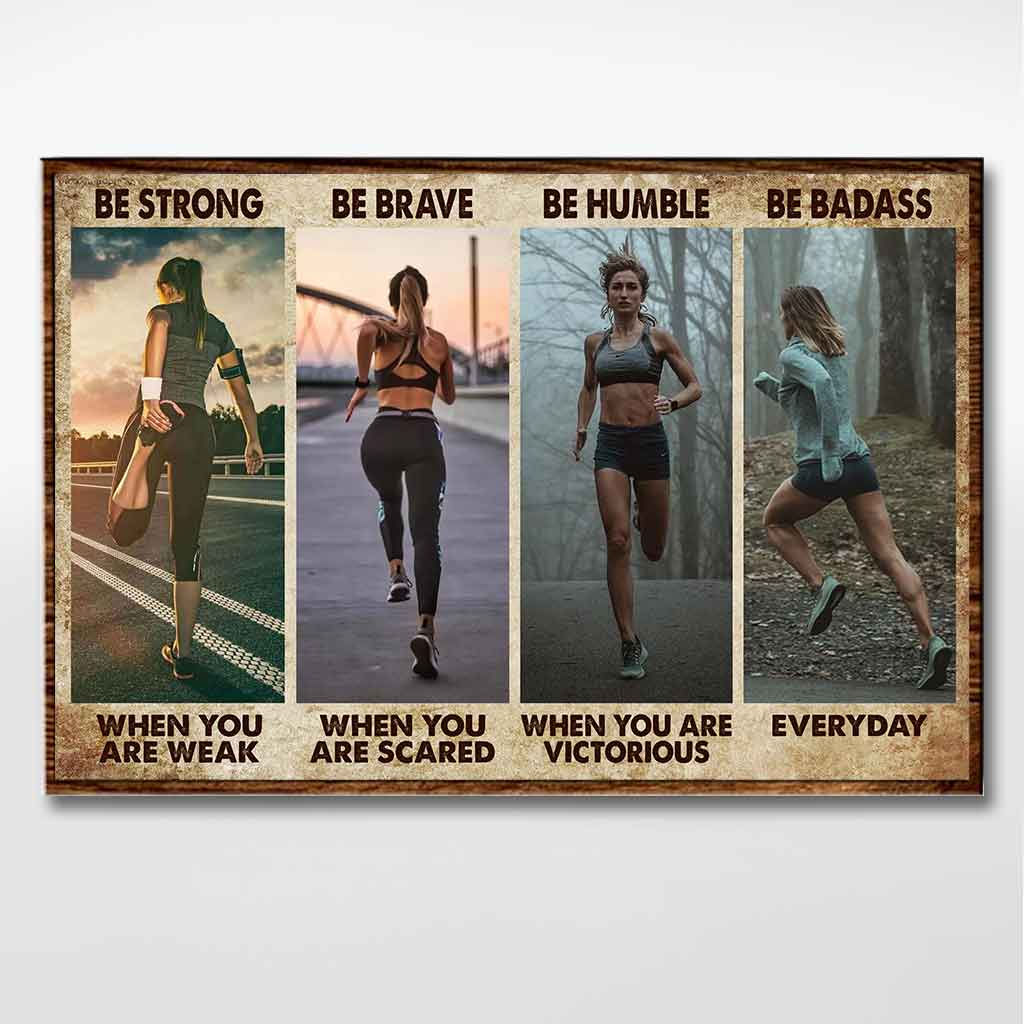 Be Strong - Running Poster