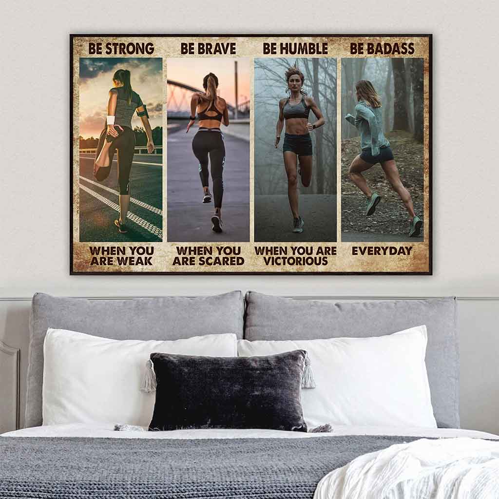 Be Strong - Running Poster