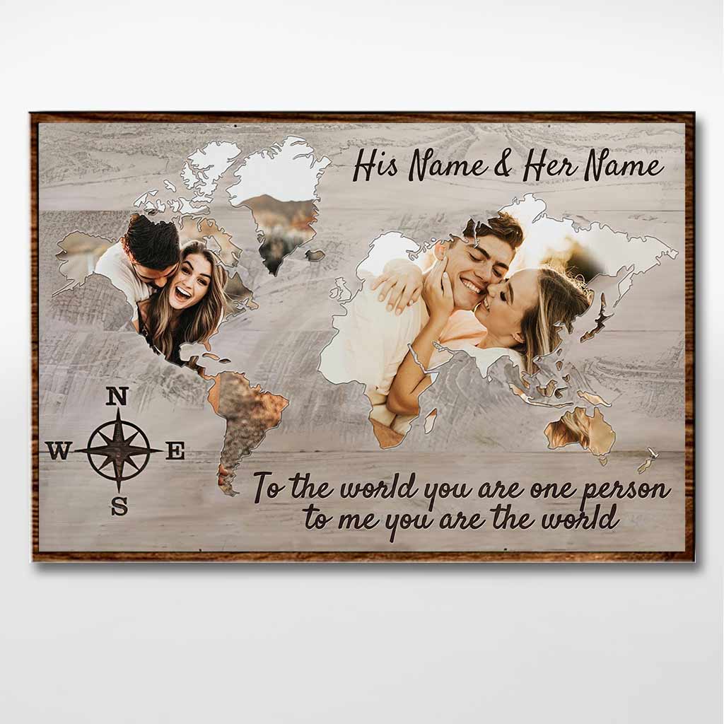 You Are My Home - Personalized Couple Poster