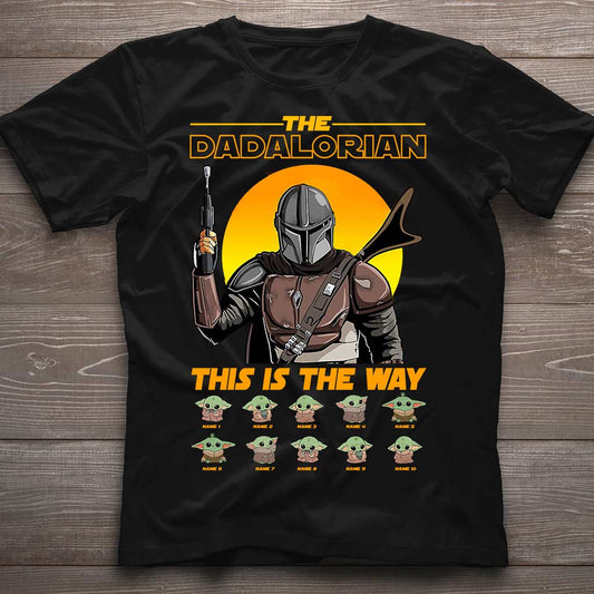 Dadalorian - Personalized Father's Day T-shirt and Hoodie