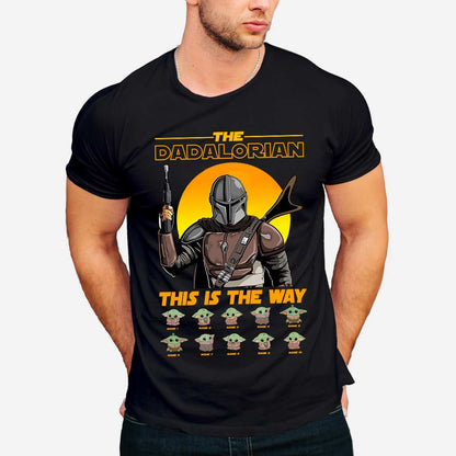 Dadalorian - Personalized Father's Day T-shirt and Hoodie