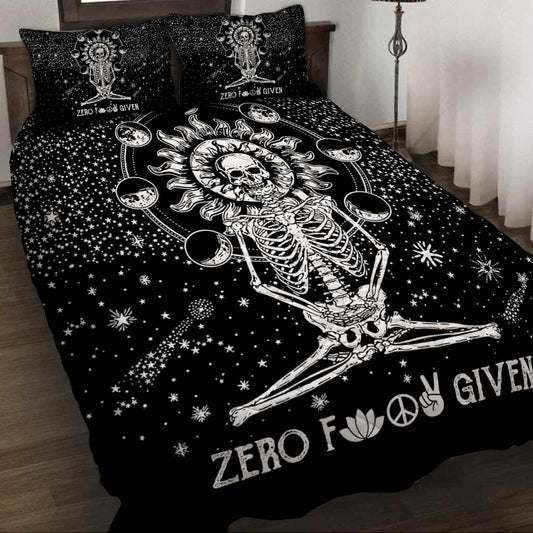 Zero F Given Quilt Bed Set