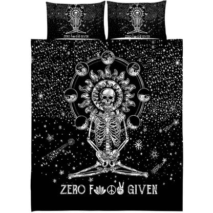 Zero F Given Quilt Bed Set