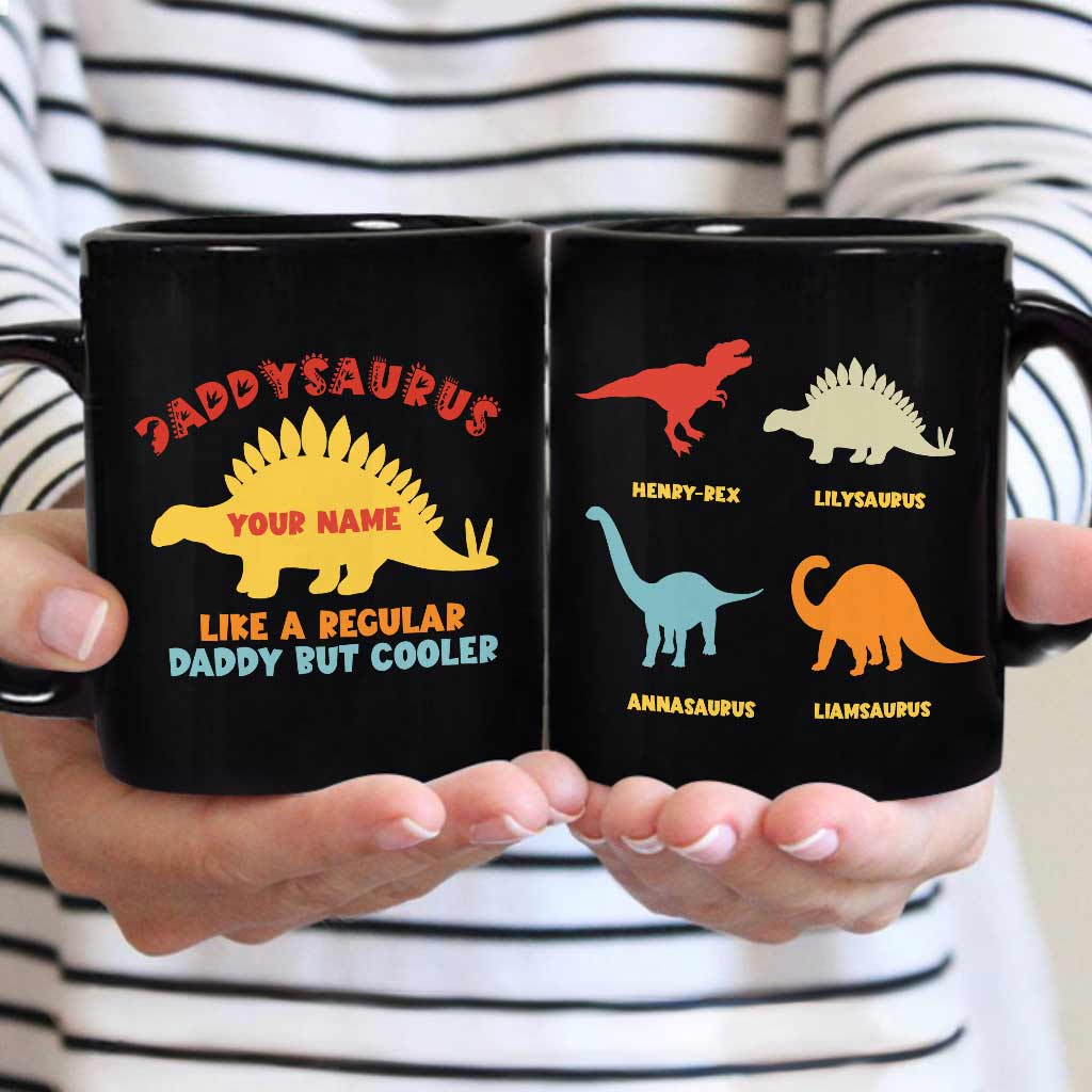 Daddy Rex - Personalized Father's Day Dinosaur Mug