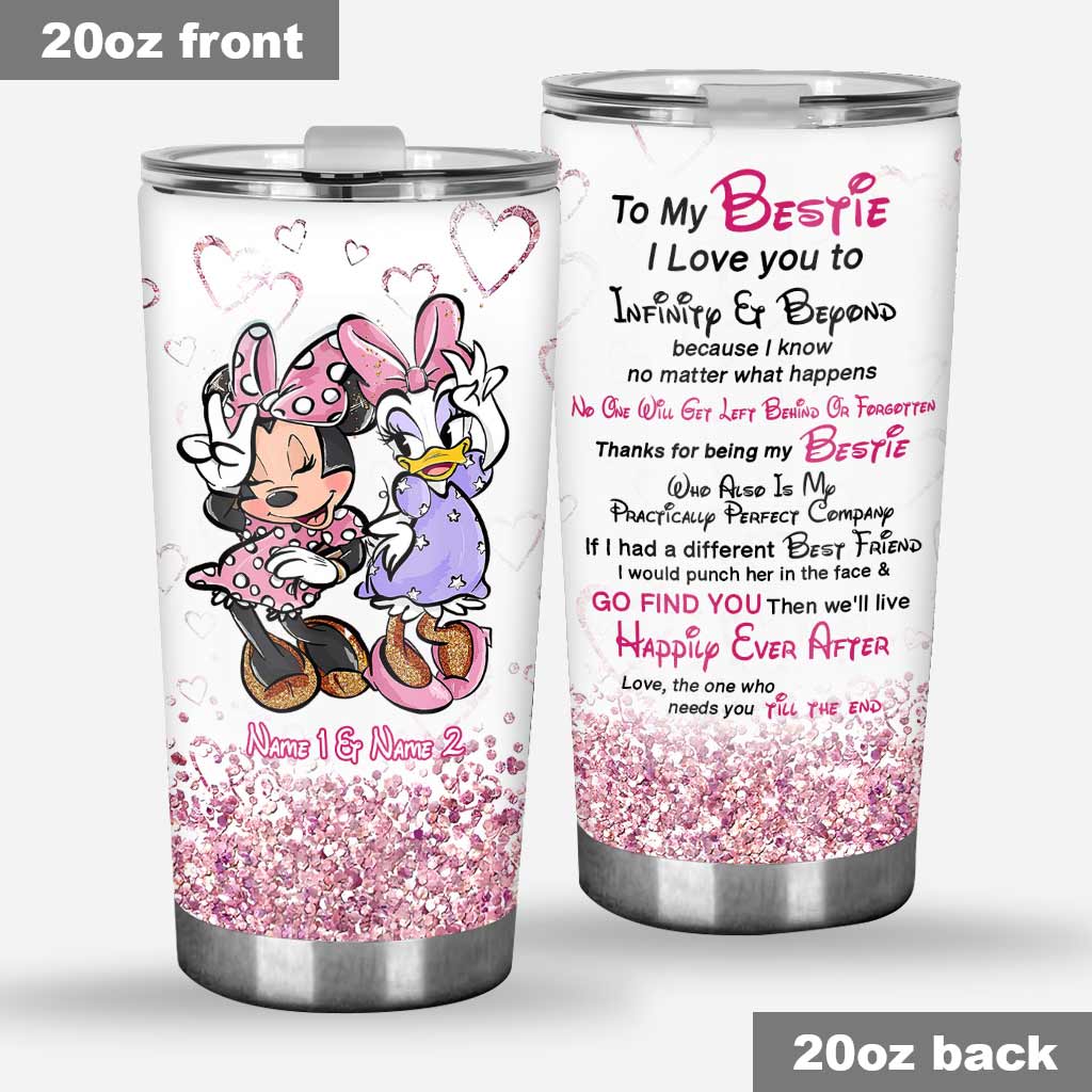 To My Bestie - Personalized Tumbler