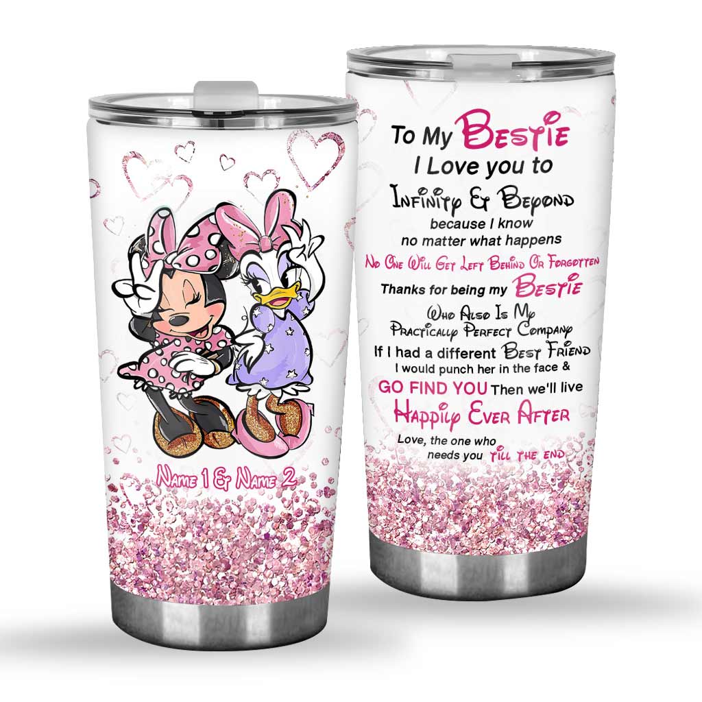 To My Bestie - Personalized Tumbler