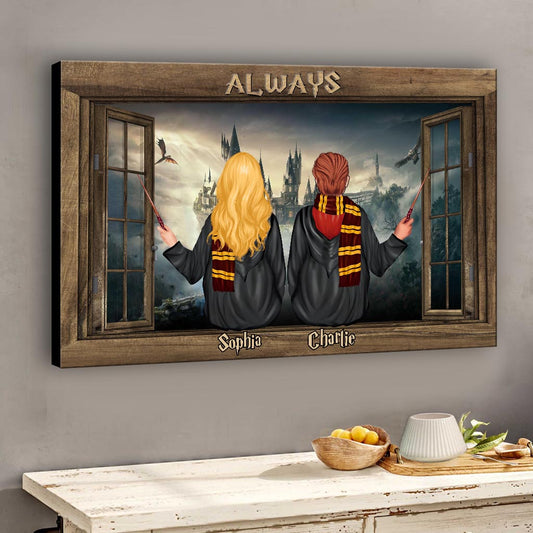 Always - Personalized The Magic World Canvas And Poster