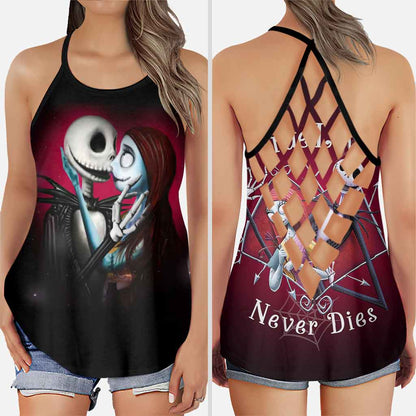 True Love Never Dies Nightmare Cross Tank Top