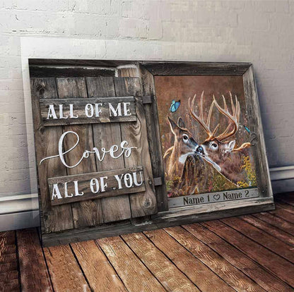 All Of Me Loves All Of You - Personalized Hunting Poster