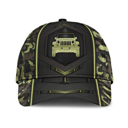 Camouflage Car Classic Cap 0523