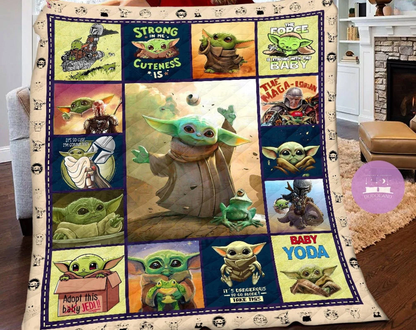 Cute Baby The Force Quilt 0523