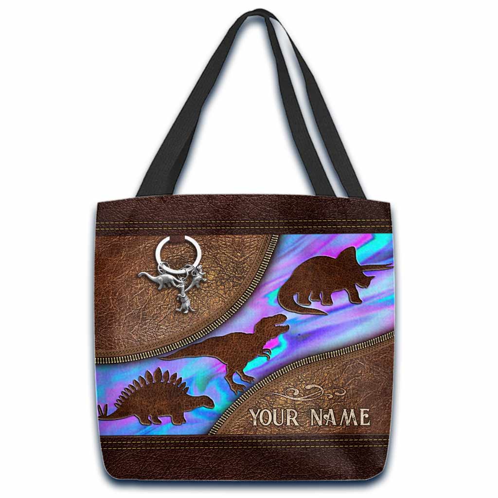 Dinosaur Personalized Tote Bag