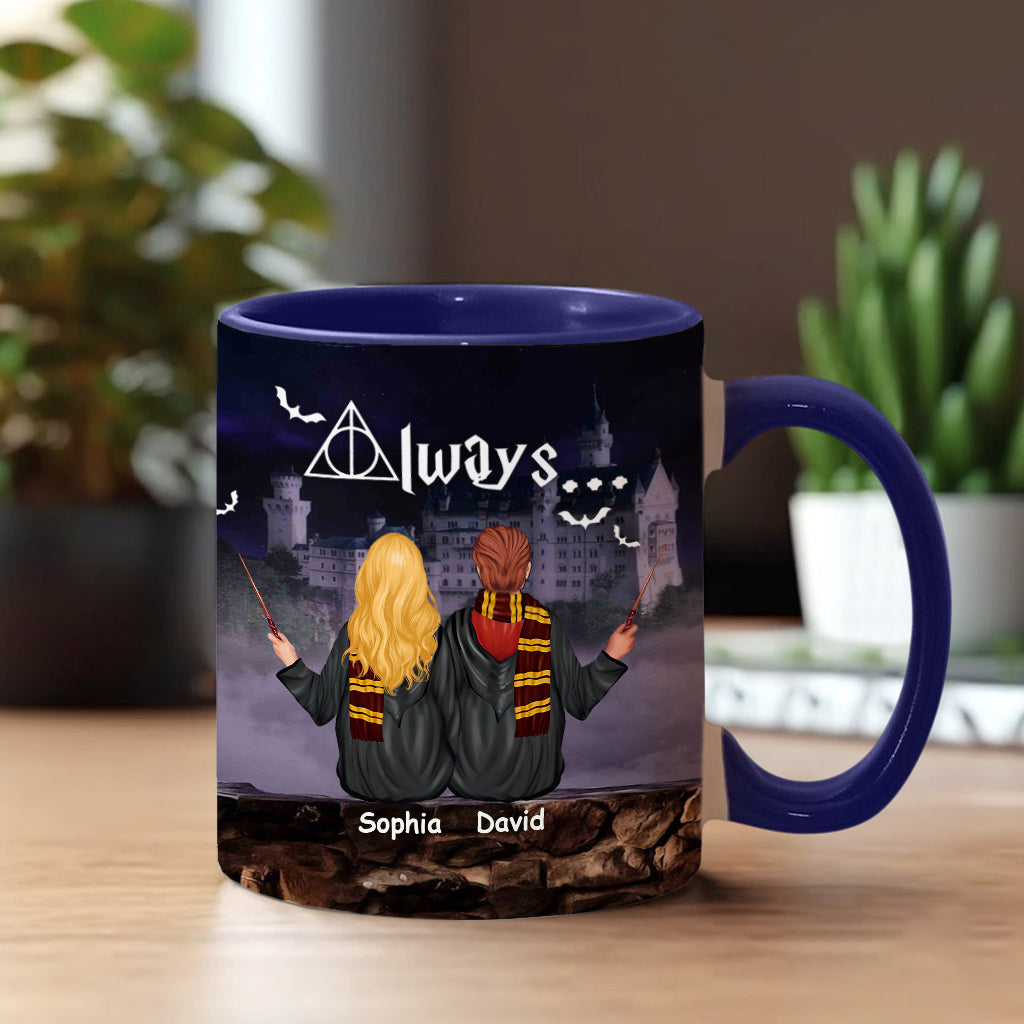 Always Wizard - Personalized The Magic World Accent Mug