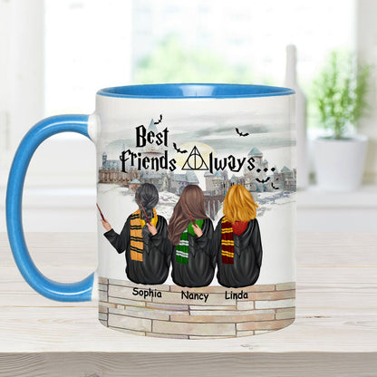 Always Wizard - Personalized The Magic World Accent Mug