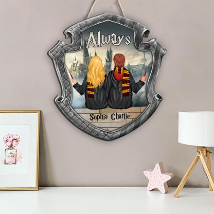 Always - Personalized The Magic World Wood Sign