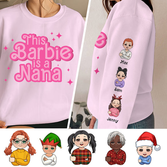 This Doll Is A Nana - Personalized Grandma All Over Shirt