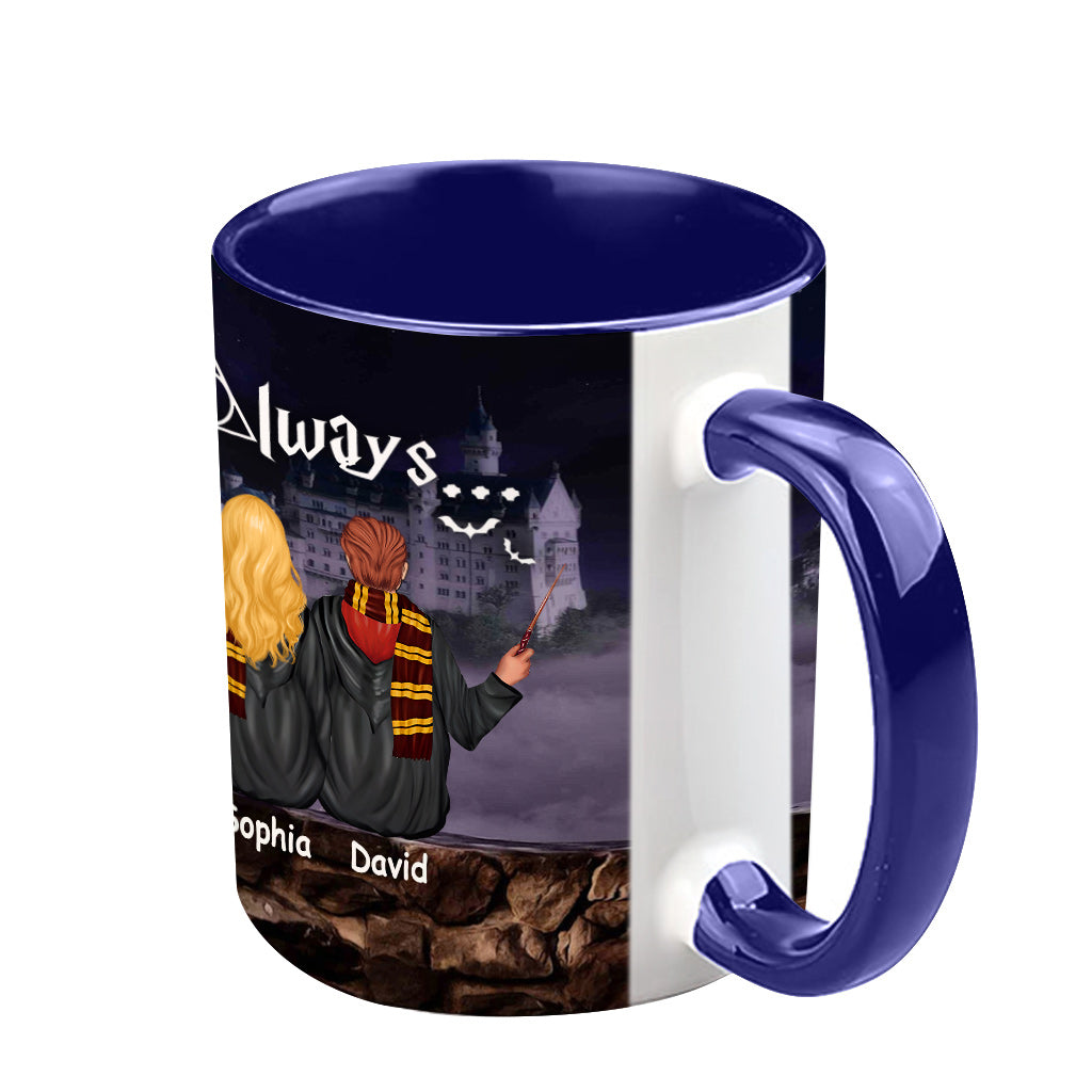 Always Wizard - Personalized The Magic World Accent Mug